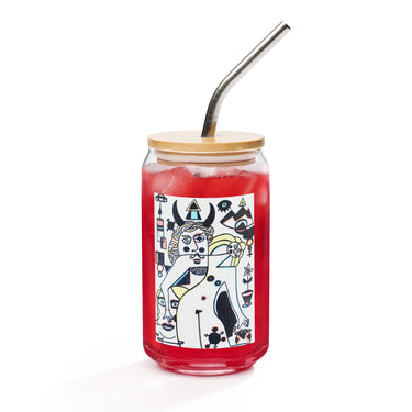 KW Gallery Craft Can Shaped Glass 41 – Elevate Your Beverage Experience! - Winter Sunshine Marketplace